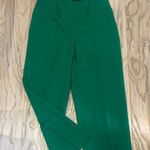 Handmade Elegant Green Women's Pants  like new medium fit Photo 0