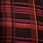 Vintage 80s Brown, Pink, and Orange Plaid Short Photo 1