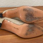 Salvatore Ferragamo Vintage Nude Beige Micro Waffle Suede Heel Pumps Size 6 AAAA Photo 7