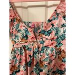 Buddy Love Houston Floral Puff Sleeve Deep V Photo 3