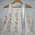 BHLDN  Embroidered Parsons Tulle Maxi Dress Formal Gown White Pink US‎ 14 Photo 2