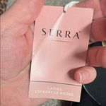 Seychelles Serra Black and Tan Espadrille Tie Up Wedges Size 9 NWT Photo 4