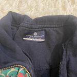 Simply Southern  navy blue 1/4 zip sweatshirt top shirt woman’s size small Photo 2