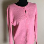 Lilly Pulitzer Pink Button-Up Cardigan Photo 0