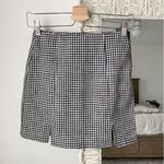 ZARA  Plaid Slit Mini Skirt Photo 0