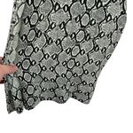 Zimmermann Hyper Cobra Split Pants Snakeskin Print Gray Size 1 US 6 Photo 6