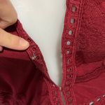 Southern Fried Chicks NWT Southern Fried Chics Burgundy Lace Dress Size Medium Photo 6