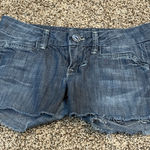 William Rast  Women's‎ Y2K Denim Shorts Cutoffs Fringe Boho Festival Sz 26 Photo 0
