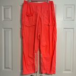 Free People FP Movement Fly By Night Pants Neon Pink Size M Photo 2