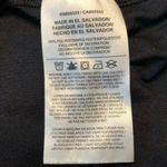 Nike  Dri-Fit Tee XS V-Neck Swoosh Logo Black Blue Neon Short‎ Sleeve T-Shirt Photo 7