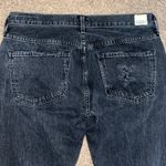 Citizens of Humanity COH Emerson Distressed Slim Boyfriend Black Hawk 26 Photo 6