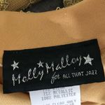 Molly Malloy Vintage 80s Golden Cocktail Prom Dress Size S Gold Photo 4