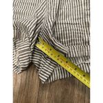 Old Navy  Women's Size S Blue Striped Linen Blend HR Shorts Beach Summer EUC Photo 2