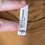 Bella Canvas The Duck Coffee Small Yellow Gold Long Sleeve Graphic T-Shirt Wichita Fals Texas Photo 4