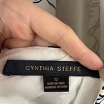 Cynthia Steffe  Black and White Floral Midi Dress Photo 1