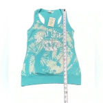 Buckle Vintage  Tank Women’s Blue Silver ‘Royal’ Crown  Size Medium Y2K NWT‎ Photo 2