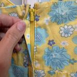 Lilly Pulitzer Vintage White Label Y2K Floral & Lion Sundress Size 4P Petite S Photo 6