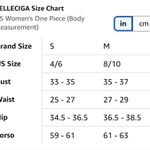 Relleciga NWT  Black One Piece Swimsuit Size Small Thong High Cut V Neck Bodysuit Photo 14