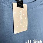 Gildan  Be Kind to All Kinds Graphic Crewneck Pullover Sweatshirt Blue Large New Photo 3