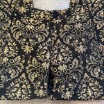 Urban Outfitters  Black Gold Flare Trousers Photo 3