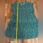 EMERY ROSE Elegant Teal Floral Midi Summer Dress size 4XL Green Photo 6
