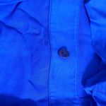 La Perla   abito incrociato bath-suit cover royal blue silk wrapped pareo/IT38 Photo 9