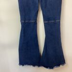 Mele E Pere Flare Distressed Jeans Size 9 Blue Photo 6