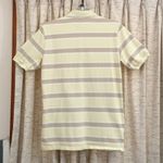 Tna Knight Striped Short Sleeve Polo Dress Yellow Size XS Photo 6