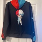 Anime My Hero Academia Hooded Jacket is a size Small. Multiple Photo 1