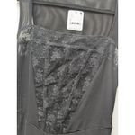 Free People  Corset Convertible Mesh Bodycon Dress Black Size S Small NWT Photo 3