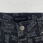 Valenza app Sports Stretch Monogram High Rise‎ Jean Black Size 26 Photo 4