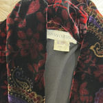 Vintage Bryan Emerson Crushed Velvet Cropped Jacket Size M Photo 6