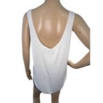 Honolau Wahine American Flag and Hawaii Loose Fit Lightweight Tank Top White Size XL Photo 3