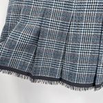Sigrid Olsen ‎ Wool Blend Plaid Fringe Straight Skirt Size 6 Career Office Photo 8