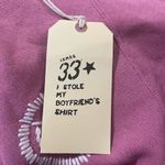 I Stole My Boyfriend’s Shirt Women’s California Smiley Sweatshirt | Size: M/L Pink Size M Photo 8