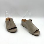 Gentle Souls by Kenneth Cole Gisele 65 Suede Mules Gray Leather Photo 10