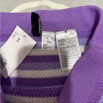 H&M  Purple and White Crochet Mini Skirt Photo 2