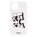 Off-White Authentic Unisex 12/12Pro Phone
White Case. Photo 1