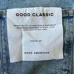 Good American New  Good Classic Skinnyish fit distressed jeans size 0/25 Photo 9