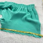 Body Central Vintage Scallop Shorts Womens Size M Green High Waist Beach Casual Photo 9