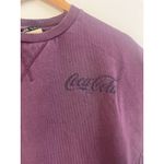 ZARA COCA-COLA PLUSH DRESS SIZE S Sweater Shirt Dress 100% Cotton Photo 3