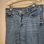 Old Navy Jeans High-Rise O.G. Straight Cherry Secret-Smooth Pockets Classic Blue Photo 2
