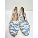 Life Stride  Womens Size 5.5 Blue Bloom‎ 2 Slip On Flat Shoes NEW Photo 2