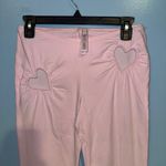 SKIMS  Heart Cotton Jersey Flare Leggings Cherry Blossom Photo 1