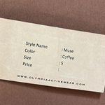 NWT Olympia Activewear Muse Dress Brown Photo 2