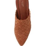 Rag and Bone New! Lewis Woven Suede Slides Redwood Brown Sz 37 US 7 $395 Photo 1