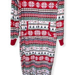 Christmas One‎ Piece Pajama White Photo 0