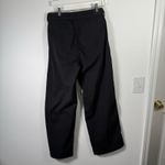 American Eagle  Super High Rise Baggy Wide Leg Pants Black Boho Y2K Womens 6 Photo 3