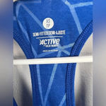 Old Navy Beautiful Electric Blue Athletic Tank Top by Size XS Photo 3