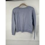 Madewell  Crew Neck‎ Raglan Sleeve Sweatshirt Women Small Blue Casual Athleisure Photo 1